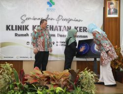 Resmikan Klinik Kesehatan Bagi Pekerja, Bupati Kustini Dorong RSUD Sleman Optimalkan Pelayanan Kesehatan Untuk Pekerja.