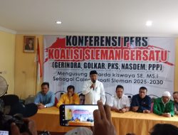 Didukung 5 Partai Politik, Harda Kiswaya Calon Bupati Sleman 2024.