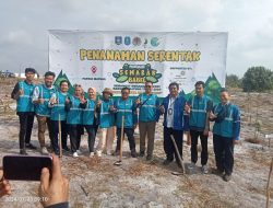 Ikut Peduli Lingkungan Semarak BaBel 2024,PT.PLN Nusantara Power Unit PLTU Bangka Lakukan Penanaman pohon Serentak