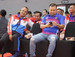 Bupati Melawi dan Kapolres Briefing Kontingen Bola Voli Kapolda CUP 2024 Melawi