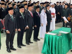 Pelantikan 246 Pejabat Pemkot, Pj Walikota Palembang : Kita Cari Orang Yang Bekerja Keras