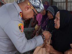 Ngariung Iman Ngariung Aman ,Kapolres Serang Gelar Silaturahmi dan Bansos Bersama Emak Emak Buruh Tani