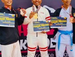 Open. Championshiip NasionalKarate Di Kejuaraan Kapolri Tahun .2024 Tim Karate Polda Sumatera-Selatan Sabet Dua Belas Emas Tujuh Perak Dan Empat Perunggu.