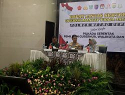 Forkopimda Depok Gelar Rakor Untuk Sukseskan Pilkada 2024