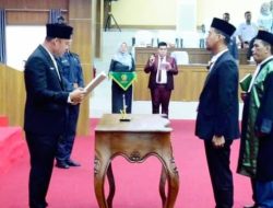 Rapat Paripurna DPRD Musirawas, Dalam Rangka Pelantikan PAW (Pengganti Antar Waktu) Sisa Jabatan Tahun 2019-2024