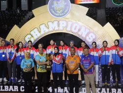 Raih Juara dan Penghargaan Terbaik Tim Bola Voli Putri Kabupaten Melawi