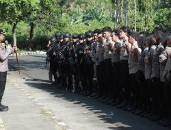 Simulasi Pengamanan Tahapan Pemilu 2024 Sukabumi, Kesiapan Polres Sukabumi Jaga Demokrasi