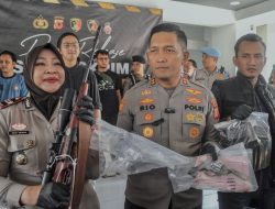 Polres Bogor Berhasil Tangkap Para Pelaku Penembakan Serta Kepemilikkan Senjata Api Ilegal Dan Rakitan