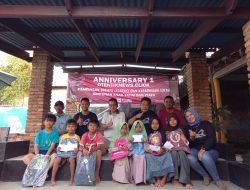 Anniversary Ke-1 Media Online Otentiknews.click, Berikan Santunan Puluhan Anak Yatim