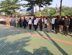 Apel Gelar Pasukan Operasi Mantap Praja Jaya Tahun – 2024” Wujud Kesiapan Polres Tangsel Amankan Pilkada Serentak 2024