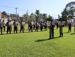 Polres Lampung Barat Gelar Pelatihan Peningkatan Kemampuan Fungsi Samapta