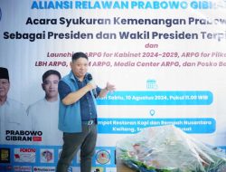 ARPG Siapkan Syukuran Kemenangan Akbar 20 Oktober 2024 di Jakarta 