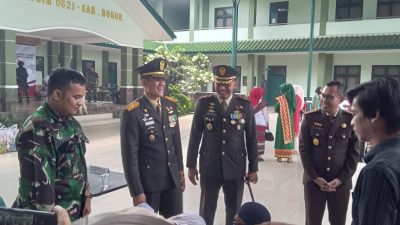 Kodim 0621/kab Bogor Gelar Khitanan Massal Dalam Rangka Memperingati HUT RI ke 79