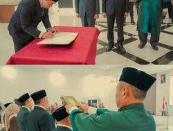 Bupati Karawang Lantik Tiga Pejabat Tinggi Hasil  Uji Kompetensi