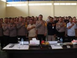 Latpra Operasi Mantap Praja Krakatau 2024, Polres Way Kanan dan Jajaran Siap Amankan Pilkada Serentak