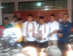 Mendapat Dukungan 12 Partai, Harda Kiswaya dan Danang Maharsa Daftar ke – KPU Sleman.