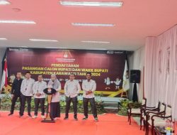 Pemilihan Kepala Daerah (Pilkada) Kabupaten Karawang akan Diikuti dua pasangan calon Bupati dan wakil Bupati, yaitu Aep Syaepuloh-Maslani dan Acep Jamhuri-Gina Swara.