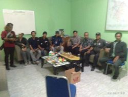 Danramil 0621-23/PP Kapten Inf Masrul Bersama Camat Parungpanjang Hadiri Rapat pembahasan Perbub No 56Tahun 2023