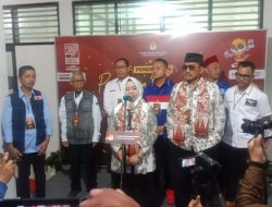 Pasangan Calon Bupati dan Wakil Bupati ” Kusuka ” Gelar Deklarasi Maju Pilkada 2024.