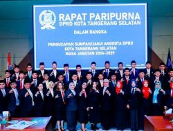 FWJ Indonesia Ucapkan Selamat dan Sukses Atas Pelantikan Anggota DPRD Tangsel periode 2024 – 2029
