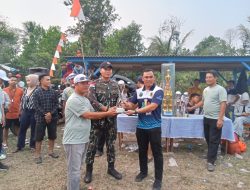 Kompotisi Final Sepak Bola, Kades Cup Tenjo Mengucapkan Selamat Bagi Team Juara