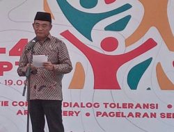 Festival Toliransi akan di buka Oleh Mentri Koordinator Bidang Pembangunan Manusia Dan Kebudayaan