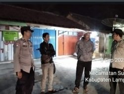 Polsek Sumber Jaya Aktif Lakukan Patroli Pencegahan C3 dan Objek Vital