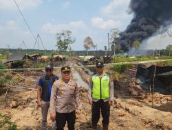 Akibat Kebocoran PIPA Tiga Orang Di Amankan Lokasi Diwilayah Kerja SKK Migas.