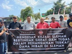 Aliansi Rakyat Peduli Indonesia, Memintak Kejati DIY dan Kejari Sleman Tuntaskan Kasus Dugaan Korupsi Dana Hibah Pariwisata