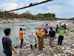 Korban Hanyut Di Aliran Sungai Lematang Desa Tanjung Telang Masih Dalam Pencarian