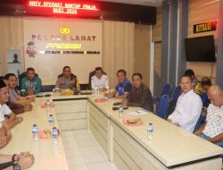 Kapolres Lahat Gelar rapat KoordininasiPenyerahan Walpri Dalam Rangka Pilkada Tahun 2024 Kabupaten Lahat.