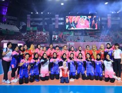 Tim Voli Putri Malioboro Polda DIY, Meraih Penghargaan Individu Untuk Kategori Top Bloker dan Spiker Terbaik