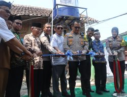 HUT Lalu Lintas Bhayangkara ke-69 : Kapolresta Tangerang Resmikan Sumur Bor dan Sanitasi