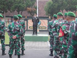 Sambut HUT TNI Ke – 79 Kodim 0732/Sleman Berangkatkan Ratusan Personilnya ke Jakarta