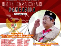 Ketua Musyawarah Kerja Kepala Sekolah ( MKKS ) A. Syamsul Hadi S.pd.M.Si. Menitip Pesan pada Hari Kesaktian Pancasila.