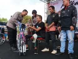Wujudkan Kepedulian Terhadap Warga, Polda DIY dan Polres Gunungkidul Gelar Bakti Sosia, Bakti Kesehatan dan Nada