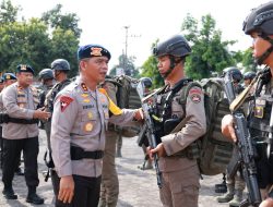 Pasukan Satgas Amole Tahap II Resmi Berangkat, Kapolda DIY Kemanusiaan dan Keselamatan di Atas Segalanya