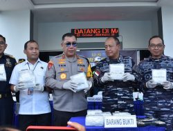 Penyelundupan Narkoba Jaringan Internasional Berhasil Digagalkan TNI AL