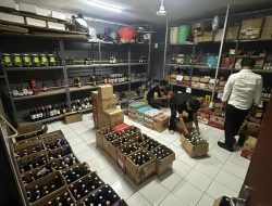 Polda DIY, Sita 2.883 Botol Minuman Keras