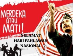 Rizkan Ketua AWNI Jambi”Selamat Hari Pahlawan Nasional”
