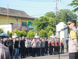 Apel Gelar Pengamanan Depat Paslon Bupati/Wakil Bupati Lahat tahun 2024