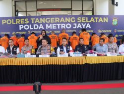 Polres Tangsel Amankan 17 Pelaku Curanmor, Salah Satunya Beraksi di 33 TKP