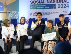 Kunjungi Desa Pondokrejo, Menteri Sosial RI Semangat Gontong Royong dan Kebersamaan Bangsa ini Begitu Kuat