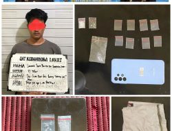 Satres Narkoba Polres Lahat Berhasil Tangkap Satu Orang Pelaku Dan Pengedar Narkoba Jenis Sabu
