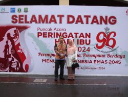 Kapolresta Didampingi Ketua Bhayangkari Cabang Kota Tangerang Hadiri Peringatan Hari Ibu ke-96