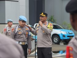 Wakapolresta Tangerang Pimpin Apel Pagi, Tekankan Pengamanan Humanis Pada Aksi Unras
