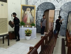 Kapolresta Tangerang Pastikan Keamanan Ibadah Malam Natal dengan Sterilisasi oleh Tim Gegana Sat Brimob Polda Banten