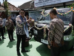 Lapas Kelas IIB Cebongan, Menerima Bantuan Kendaraan dari Pemkab Sleman