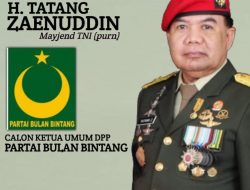 Mayjen TNI Purn Tatang Zaenudin Calon Kuat Jadi Ketum Partai PBB, Ini Alasannya