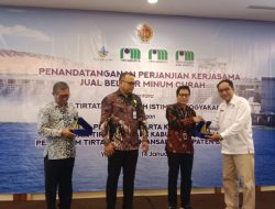 Perumda Air Bersih Tirtatama DIY, Tandatangani Perjanjian Kerjasama Jual Air Minum Dengan Perumda Wilayah